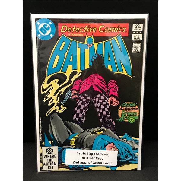 DETECTIVE COMICS #523 1ST FULL APP OF KILLER CROC - DC COMICS