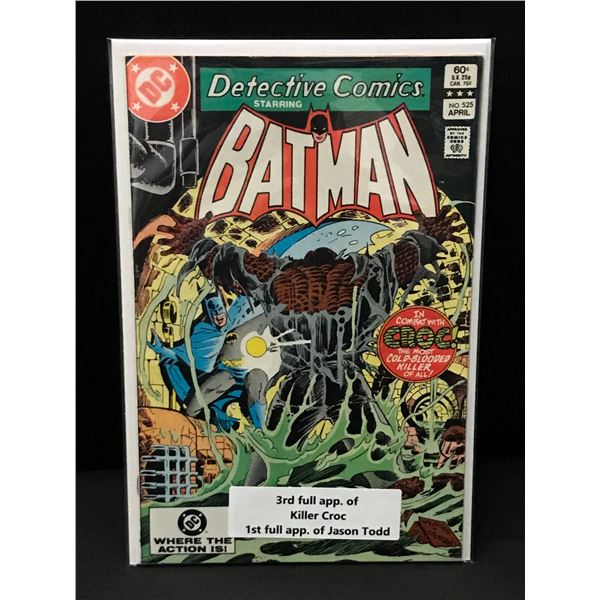 DETECTIVE COMICS #525 1ST FULL APP OF JASON TODD - DC COMICS