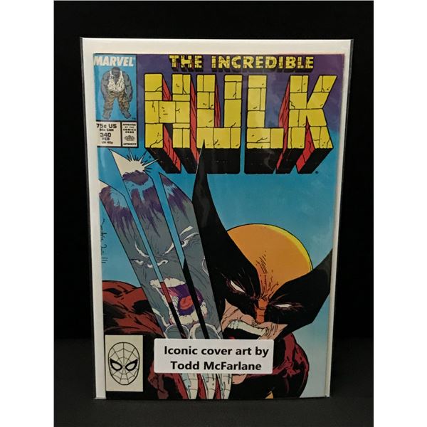 THE INCREDIBLE HULK #340 - MARVEL COMICS