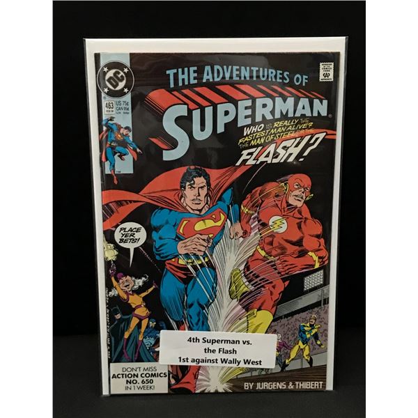 THE ADVENTURES OF SUPERMAN #463 - DC COMICS