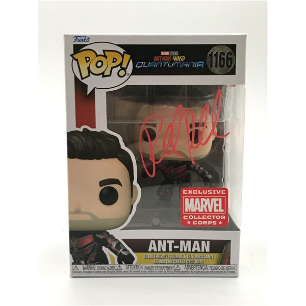 PAUL RUDD SIGNED ANTMAN FUNKO POP - HOLLYWOOD COA