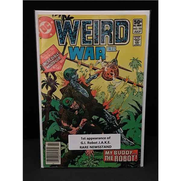 WEIRD WAR TALES #101 1ST APP G.I ROBOT J.A.K.E - DC COMICS