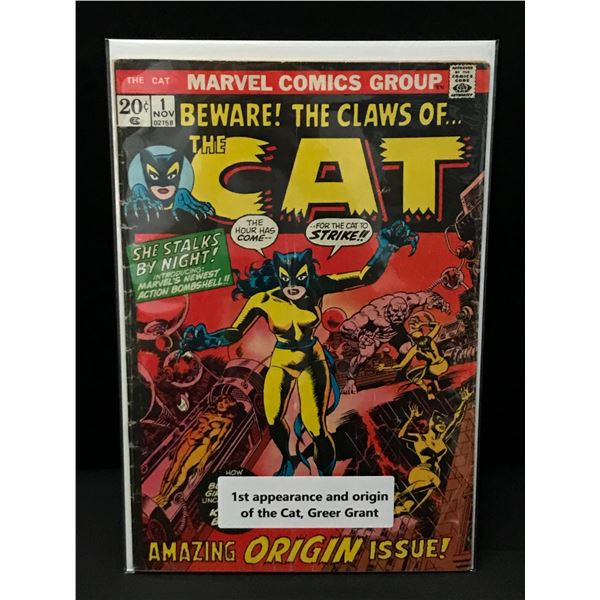 THE CAT #1 1ST APP THE CAT - MARVEL COMICS