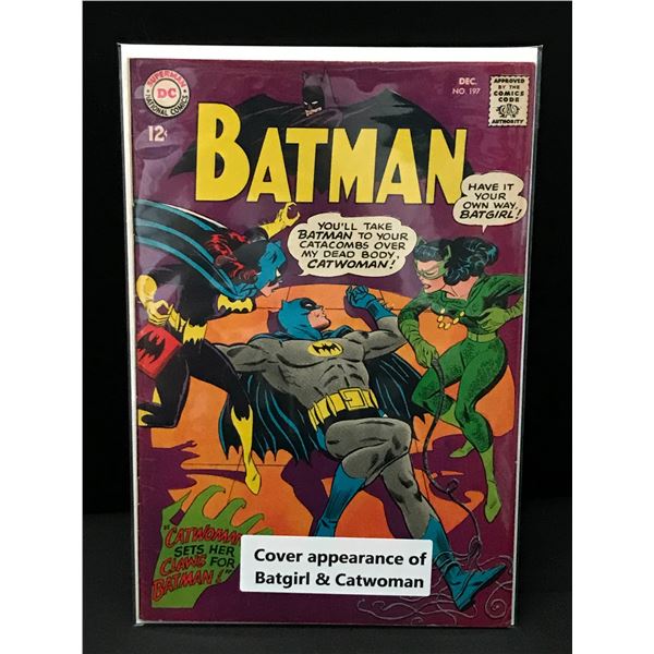 BATMAN #197 - DC COMICS