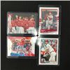 Image 1 : LOT OF 4 SHOHEI OHTANI BASEBALL TRADING CARDS