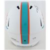 Image 3 : TUA TAGOVAILOA SIGNED MIAMI DOPHINS MINI HELMET (BECKETT)