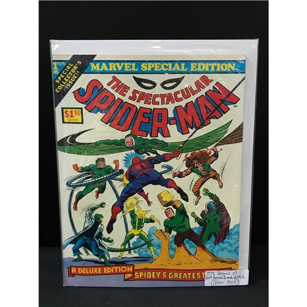 THE SPECTACULAR SPIDERMAN (1975) REPRINT OF ASM ANNUAL #1 & #6 - MARVEL COMICS