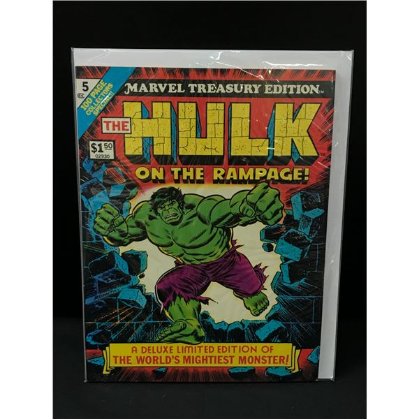 THE HULK MARVEL TREASURY EDITION - MARVEL COMICS