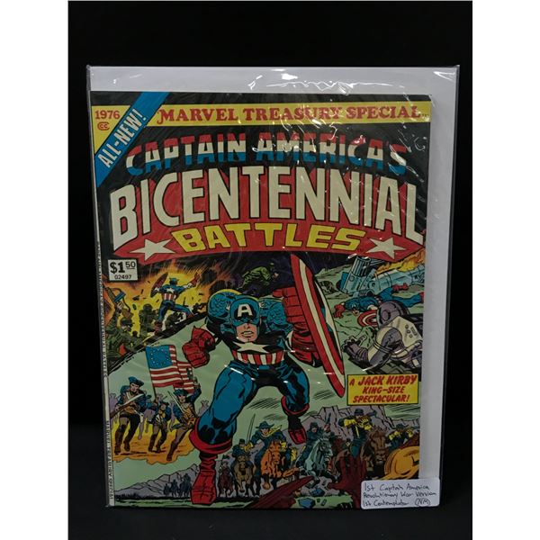 CAPTAIN AMERICA'S BICENTENNIAL BATTLES  MARVEL TREASURY EDITION - MARVEL COMICS