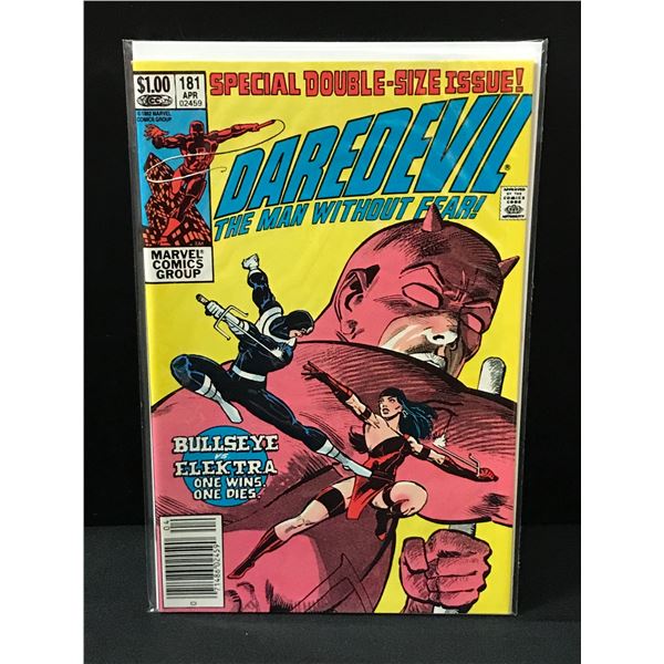 DAREDEVIL NO.181 (1ST APP BULLSEYE DEATH OF ELEKTRA) - MARVEL COMICS