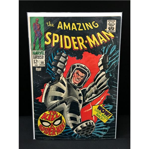 THE AMAZING SPIDERMAN #58 - MARVEL COMICS