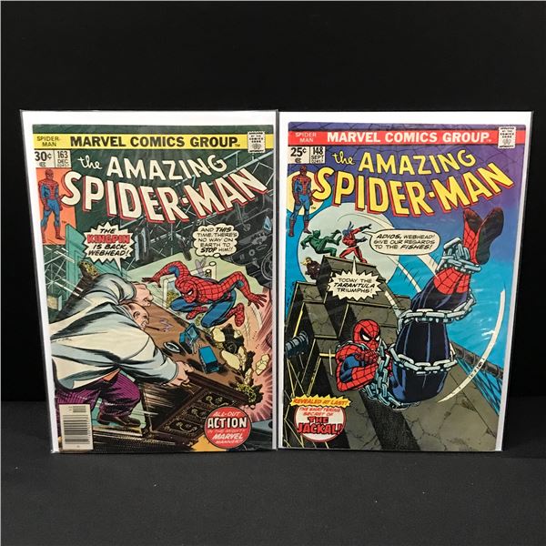 LOT OF 2 AMAZING SPIDERMAN COMICS - MARVEL COMICS