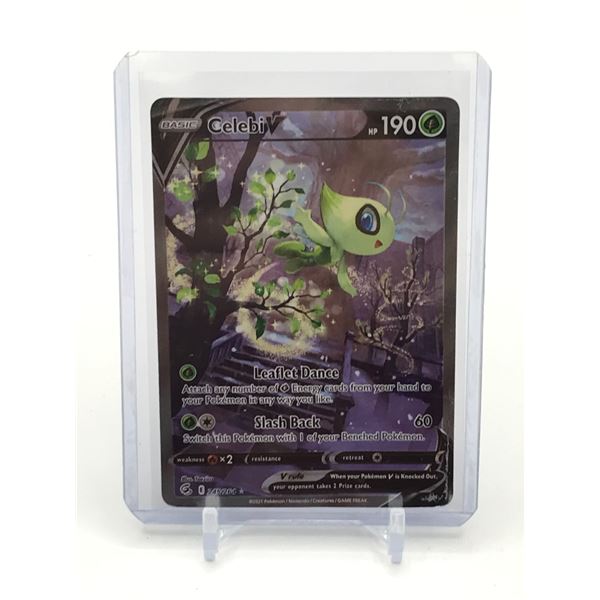 POKEMON TCG EN CELEBI V ULTRA RARE TRADING CARD