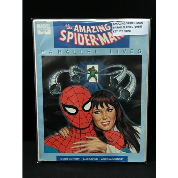AMAZING SPIDERMAN PARALLEL LIVES (1989) 1ST KEY PRINT - MARVEL COMICS