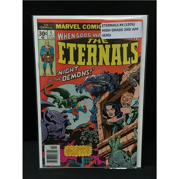 ETERNALS #4 (1976) 2ND APP SERSI - MARVEL COMICS