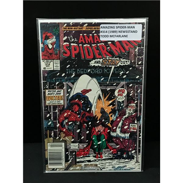THE AMAZING SPIDERMAN #314 NEWSSTAND EDITION - MARVEL COMICS