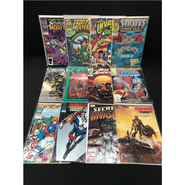 LOT OF 12 MIXED TITLE COMICS ALL #1'S - VARIOUS TITLES