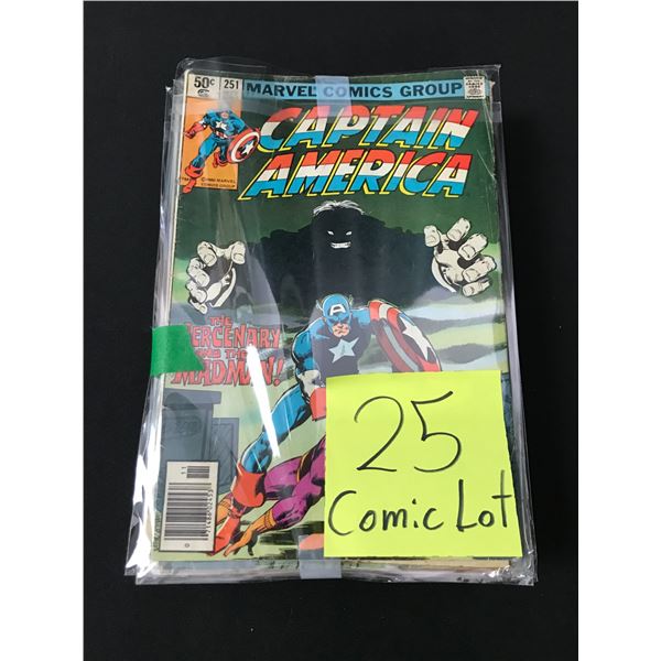 LOT OF 25 COMICS