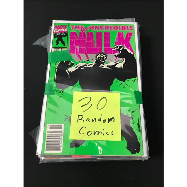 LOT OF 30 RANDOM COMICS