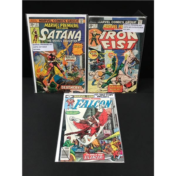 LOT OF 3 MARVEL COMICS - VARIOUS TITLES