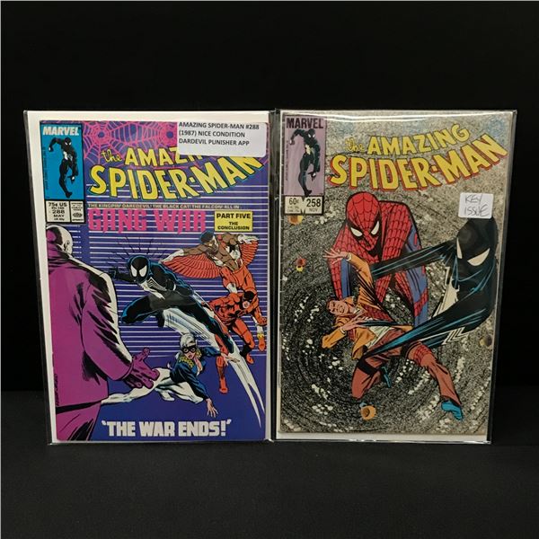 LOT OF 2 THE AMAZING SPIDERMAN COMICS - MARVEL COMICS