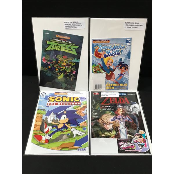 LOT OF 4 COMICS ALL #1'S - VARIOUS PUBLISHERS
