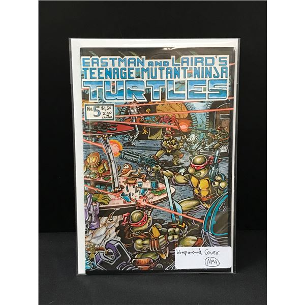 TEENAGE MUTANT NINJA TURTLES #5 WRAPAROUND COVER- EASTMAN AND LAIRD