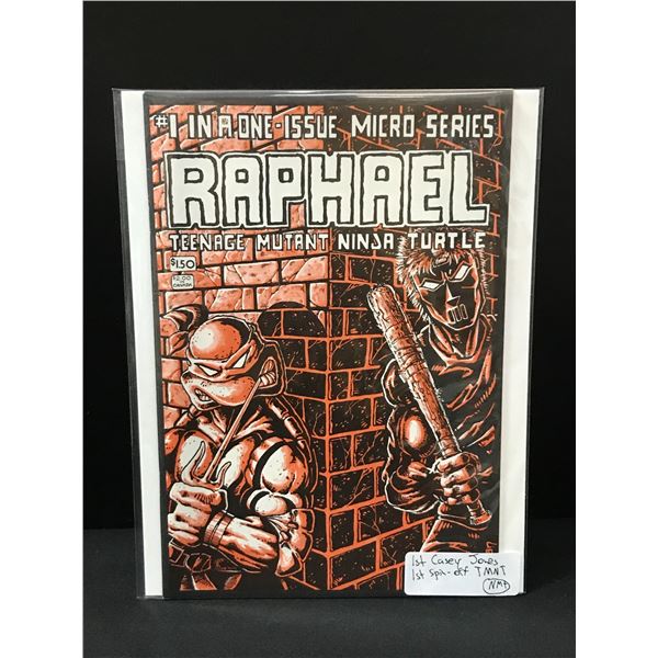 TEENAGE MUTANT NINJA TURTLES RAPHAEL #1 1ST CASEY JONES - EASTMAN AND LAIRD