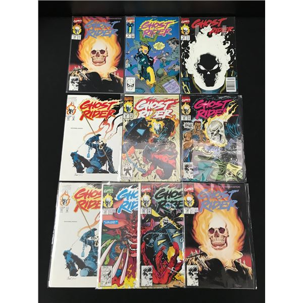 LOT OF 11 GHOST RIDER COMICS - MARVEL COMICS