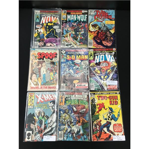 LOT OF 9 MARVEL COMICS - VARIOUS TITLES