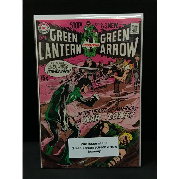 GREEN LANTERN CO-STARRING THE GREEN ARROW #77 - DC COMICS