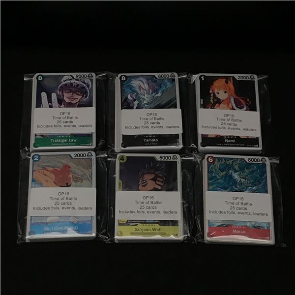 LOT OF 150 OP16 ONE PIECE TCG TRADING CARDS
