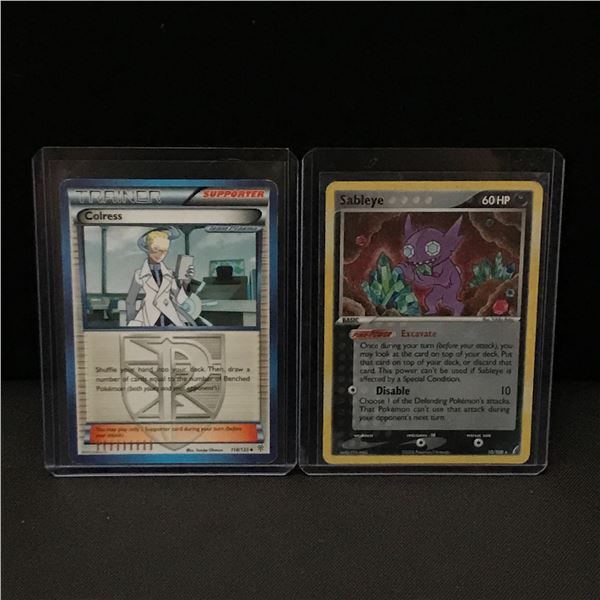 LOT OF 2 POKEMON TCG TRADING CARDS
