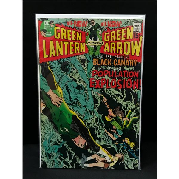 GREEN LANTERN CO-STARRING THE GREEN ARROW #81 - DC COMICS