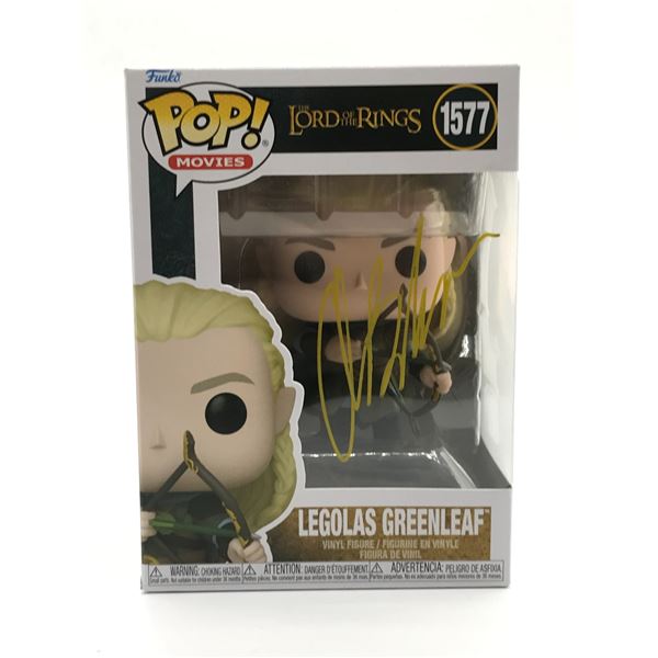 ORLANDO BLOOM SIGNED LEGOLAS LORD OF THE RINGS FUNKO POP - WWOC COA