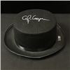 Image 1 : ALICE COOPER SIGNED BLACK TOP HAT - ACE COA