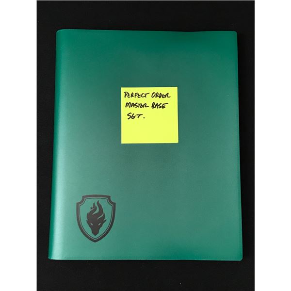 POKEMON TCG PERFECT ORDER MASTER BASE SET IN BINDER