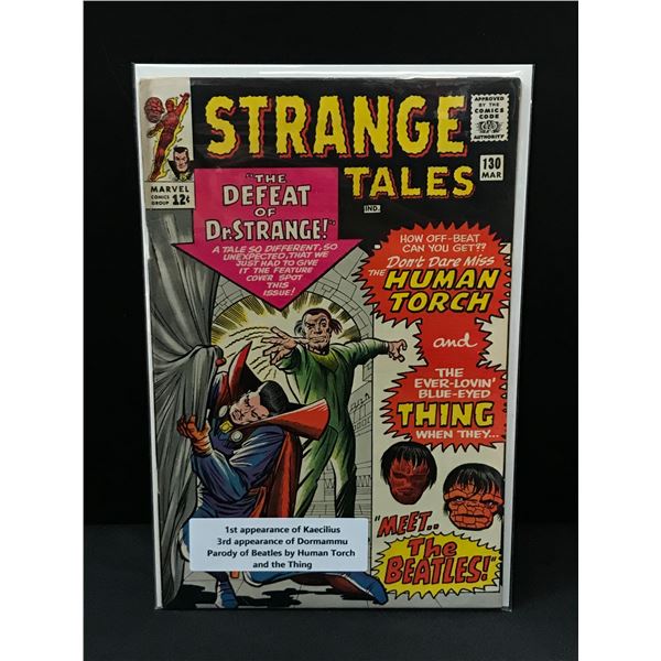 STRANGE TALES #130 1ST APP KAECILIUS - MARVEL COMICS