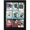 Image 1 : LOT OF 9 HOCKEY PATCH TRADING CARDS