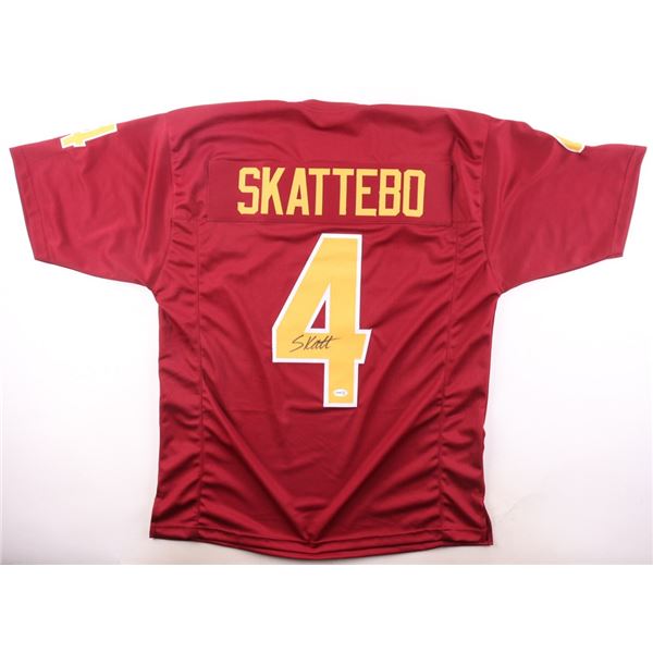 CAM SKATTEBO SIGNED JERSEY - JSA COA