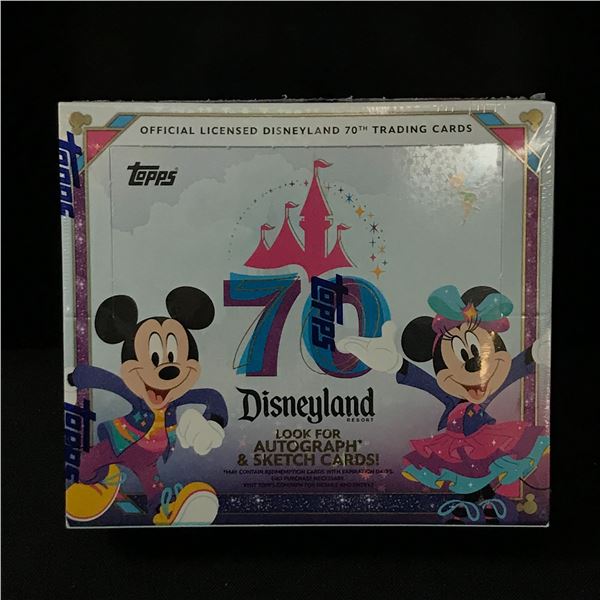 TOPPS DISNEYLAND SEALED TRADING CARD BOX