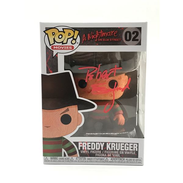 ROBERT ENGLUND SIGNED FREDDY KREUGER FUNKO POP - KB COA