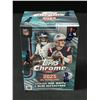 Image 1 : 2025 TOPPS CHROME FOOTBALL SEALED TRADING CARD BOX