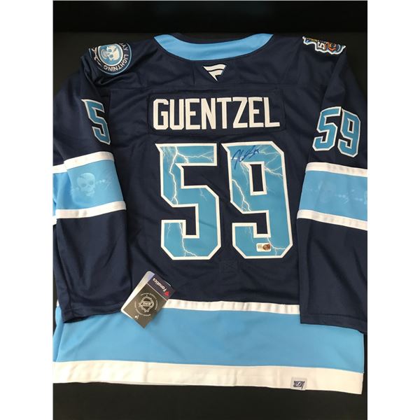 JAKE GUENTZEL SIGNED TAMPA BAY LIGHTENING CUSTOM JERSEY - ELITE COA