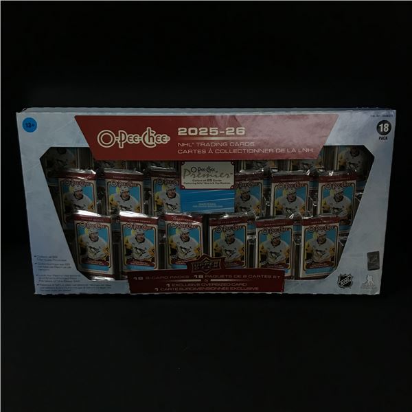 2025-26 OPC NHL TRADING CARDS SEALED TRADING CARD BOX