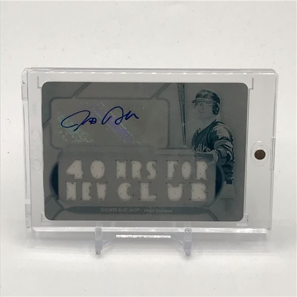2017 TOPPS 1 OF 1 JOSH DONALDSON PATCH AUTO PRINTING PLATE