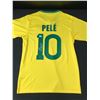 Image 1 : PELE SIGNED BRASIL SOCCER JERSEY - BECKETT COA