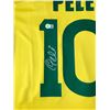 Image 2 : PELE SIGNED BRASIL SOCCER JERSEY - BECKETT COA