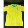 Image 3 : PELE SIGNED BRASIL SOCCER JERSEY - BECKETT COA