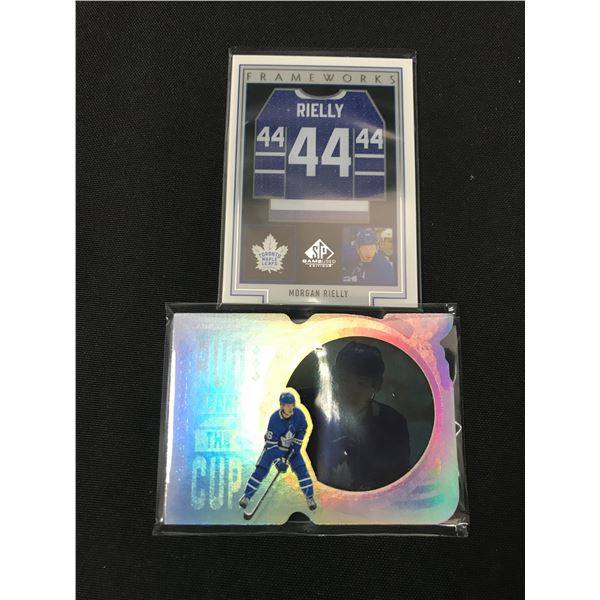 MITCH MARNER AND MORGAN REILLY BLACK DIAMOND INSERT CARDS